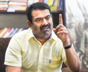 பேருந்து நிலையத்துக்கு மபொசி பெயரை மாற்றி கருணாநிதி பெயரா? - சீமான் கண்டனம்