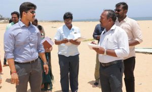 தேங்காய்பட்டணத்தில் ரூ. 5 கோடியில் புதிய சுற்றுலாத்தளம்: ஆட்சியர் மு.பிரதாப் ஆய்வு!